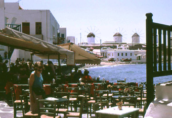 mykonos les moulins